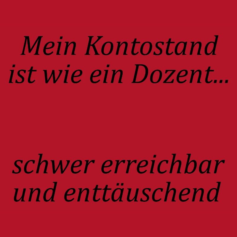 Unispruch "wie ein Dozent" Geschenk, Studenten