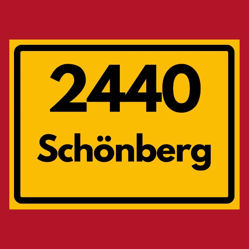 OLD POSTCODE POSTCODE RETRO 2440 SCHÖNBERG HEIMAT