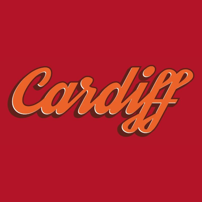 Cardiff Script Orange