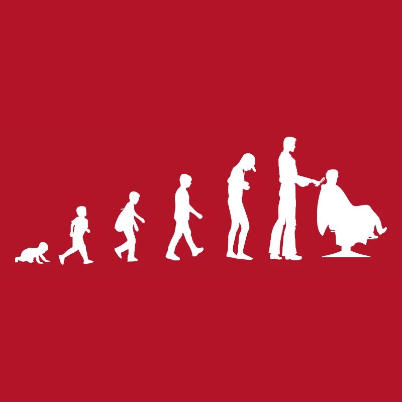 Évolution du bébé au coiffeur