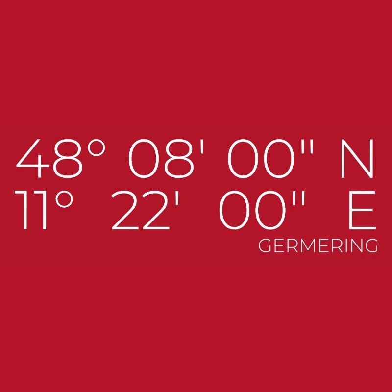 Coordinates Germering, Bavaria
