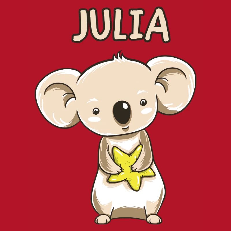 Koala lustig Kind Julia Geschenk Geburtstag Kopie