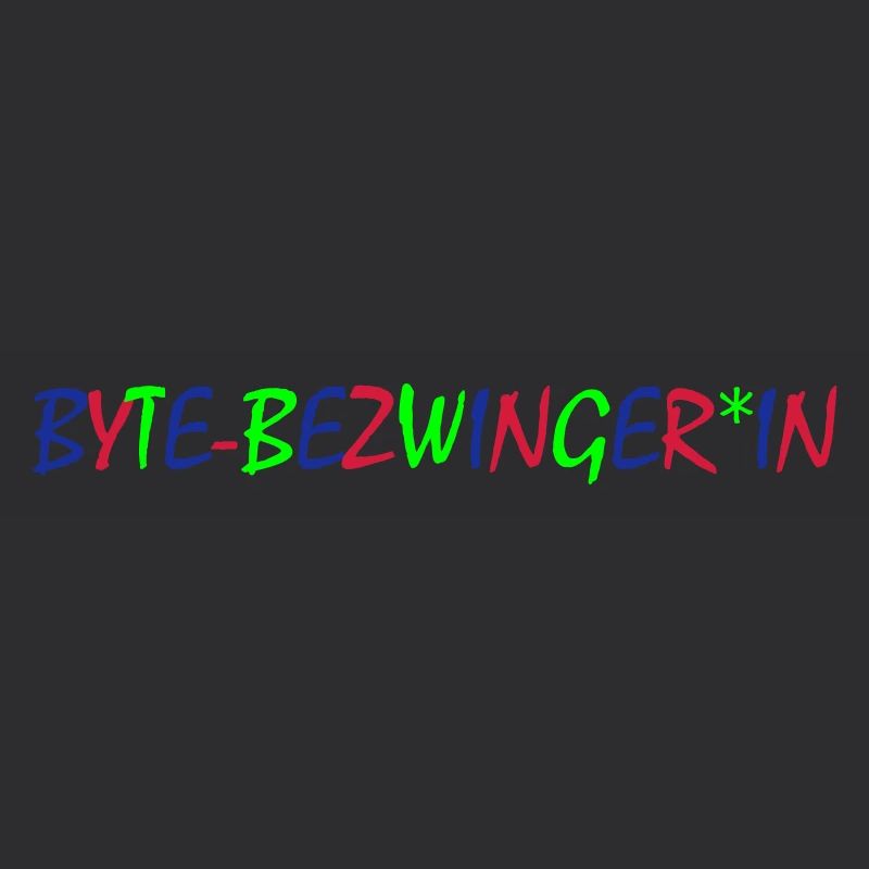 Byte Conqueror – Typographie colorée