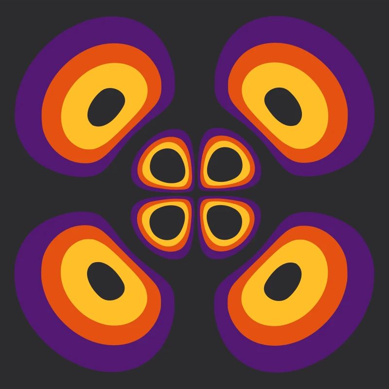 Densité de probabilité Atome d’hydrogène (4,2,1)