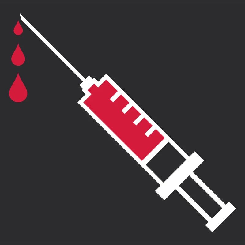 Spritze Blut