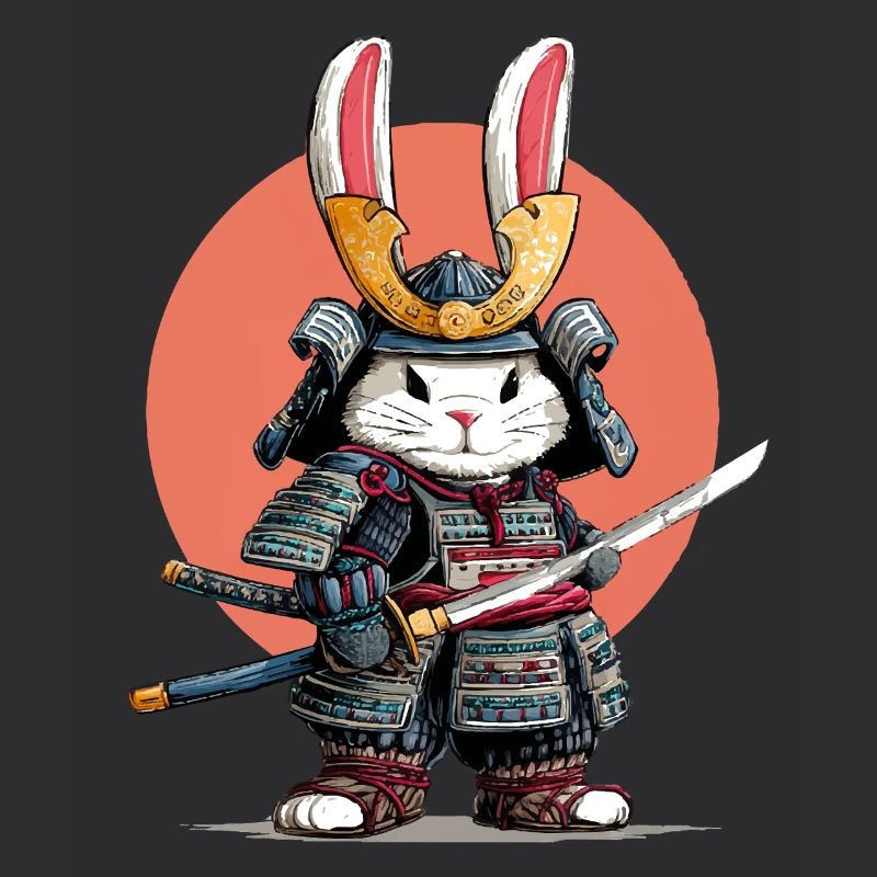 Bunny Samurai Warrior