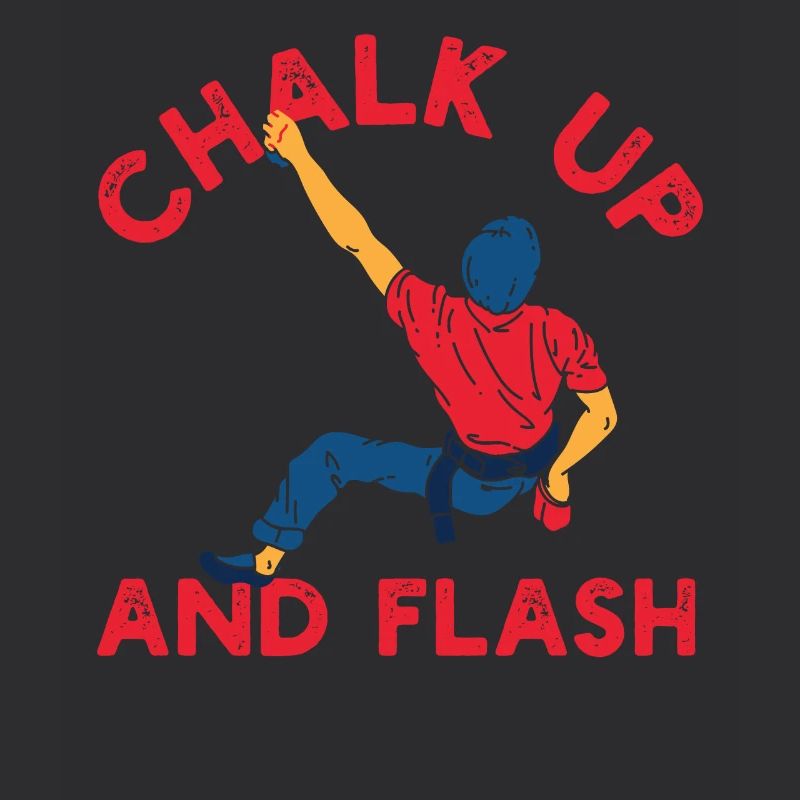 Chalk Up and Flash Boulderer Boulder