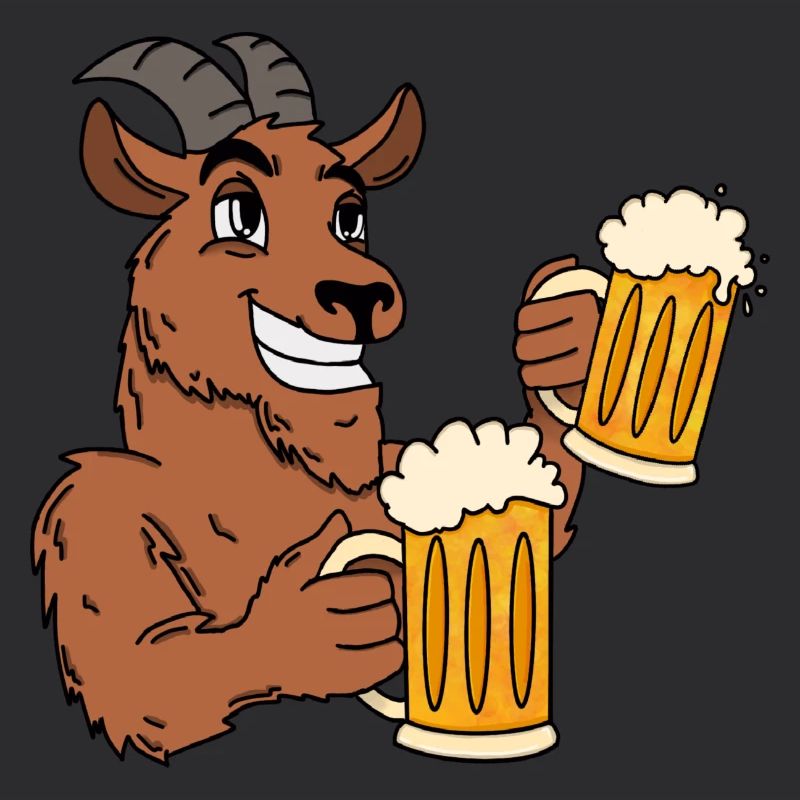 Saufender Bock