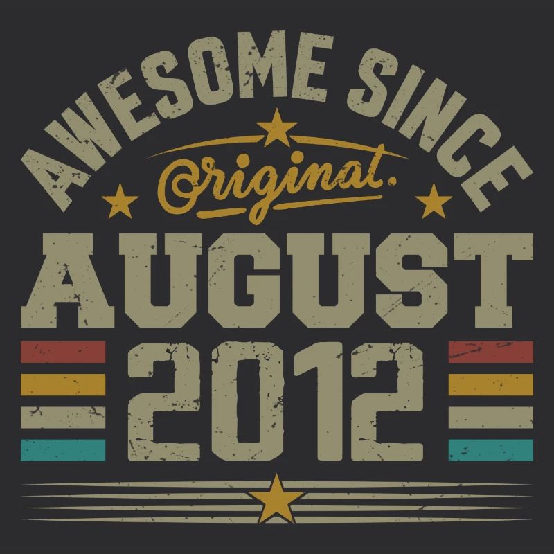 Août 2012 Anniversaire Août 2012 August 2012 Rétro