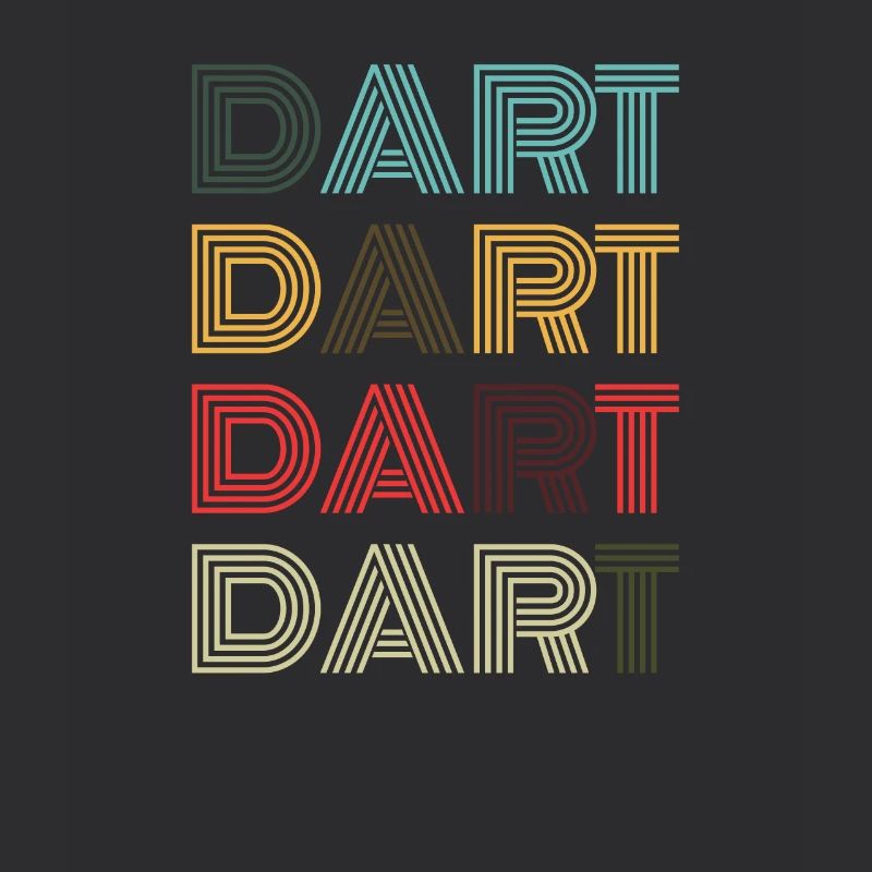 Dart Evolution Fléchettes rétro Joueur de fléchettes Hobby