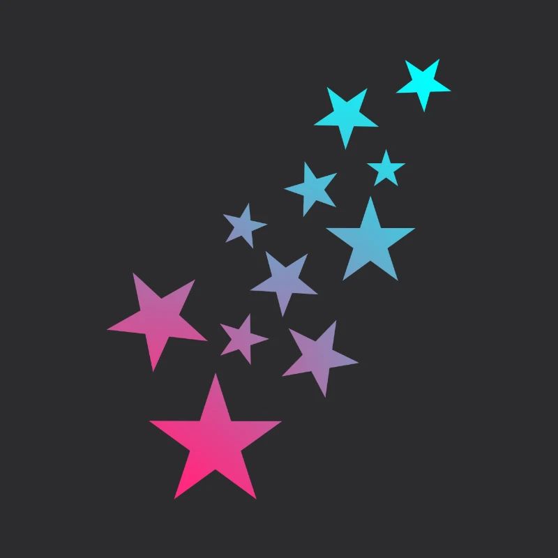 Star symbol asterisk pattern