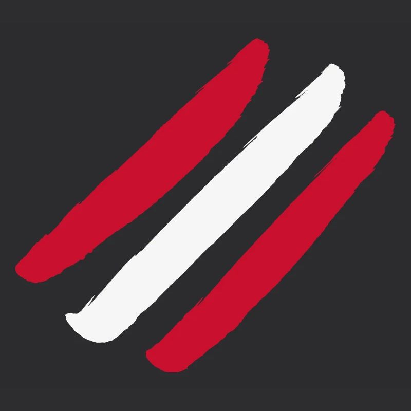 Drapeau de l’Autriche - Style Stripes