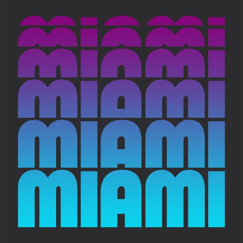 Miami Gradient Grid