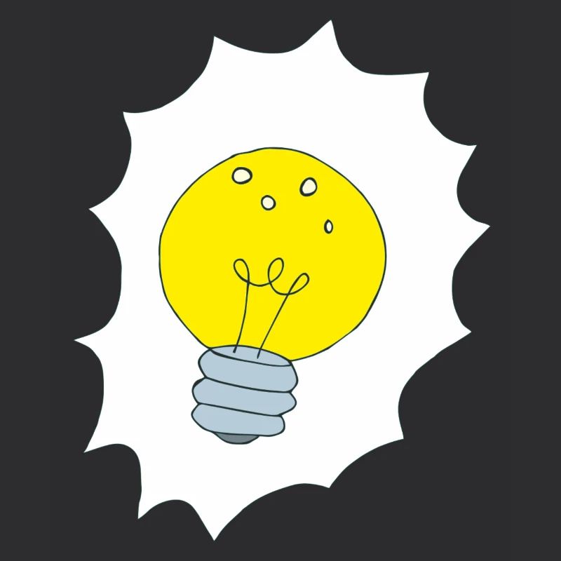 Creative Light Bulb Illustration