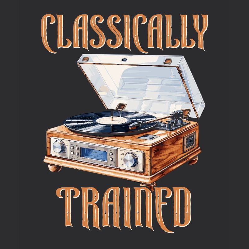 Classically Trained Vintage Record Player