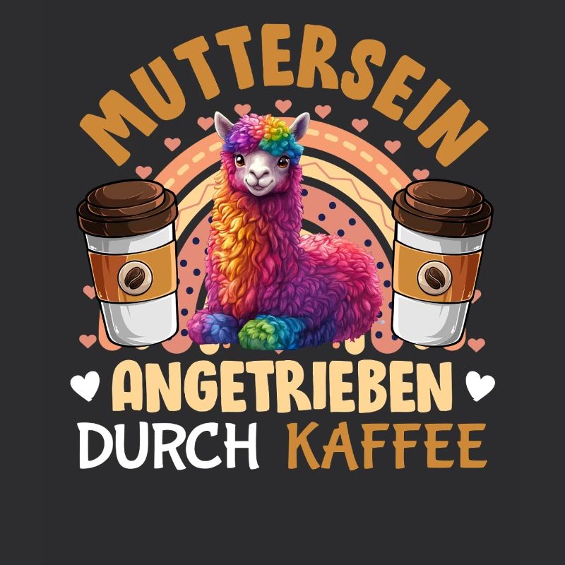 Bald Mama MUTTERSEIN ANGETRIEBEN DURCH KAFFEE