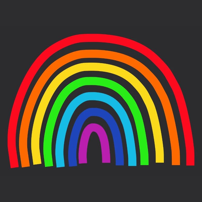 Regenbogen bunt