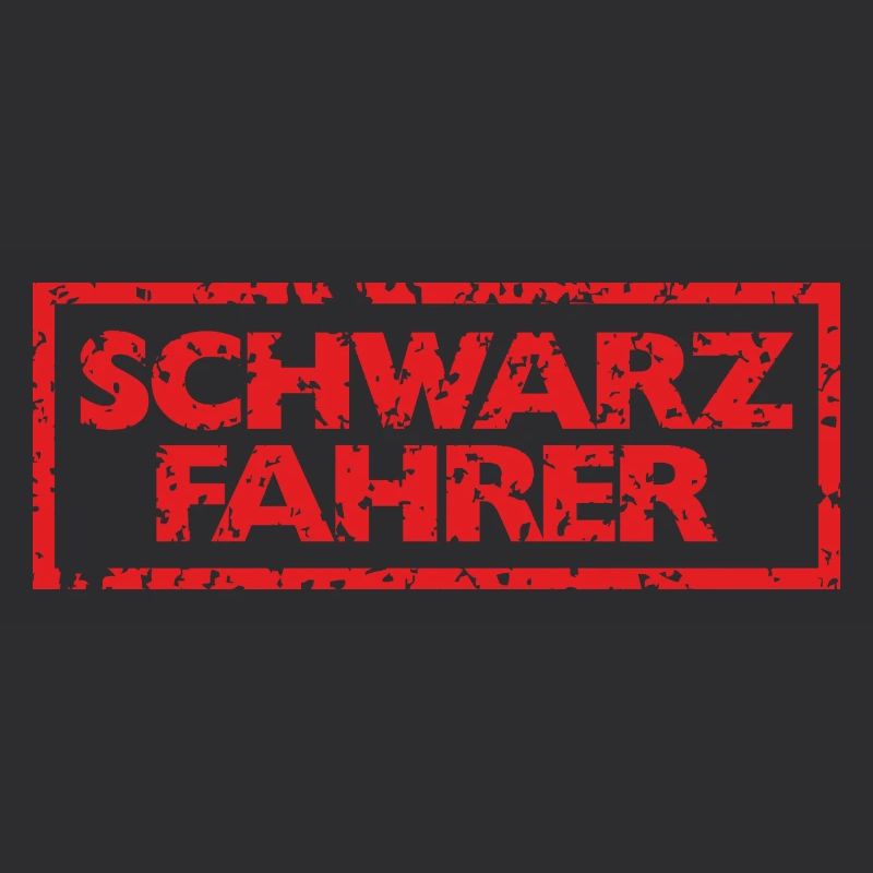 Schwarzfahrer (Vintage Rot)
