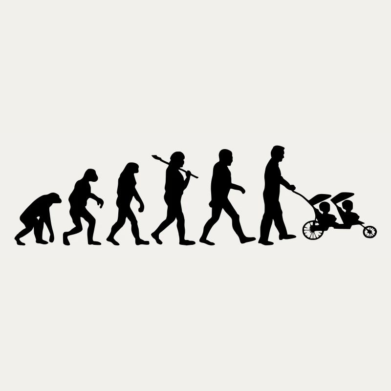 evolution daddy jumeaux