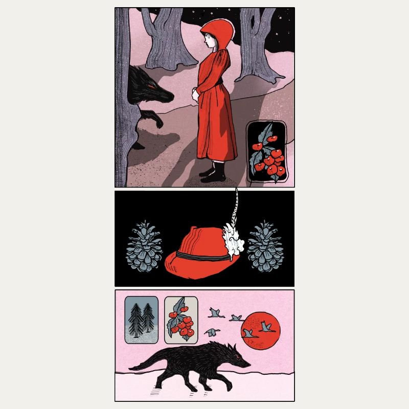 Rotkäppchen Comic