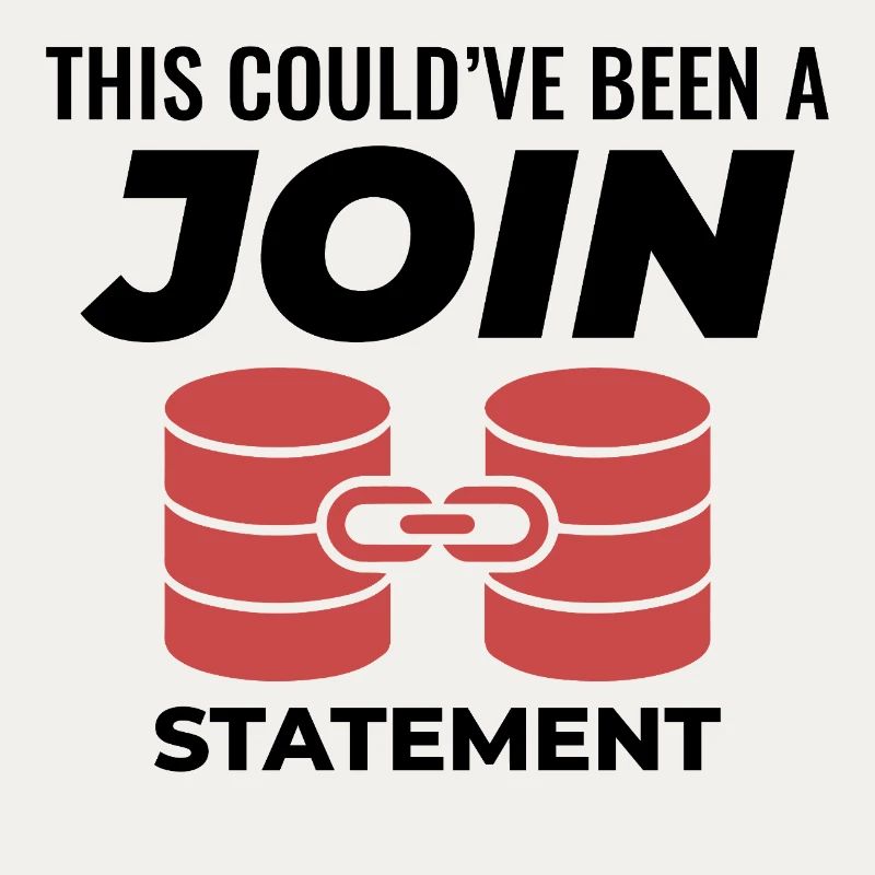 SQL Join Database Statement Programming Data