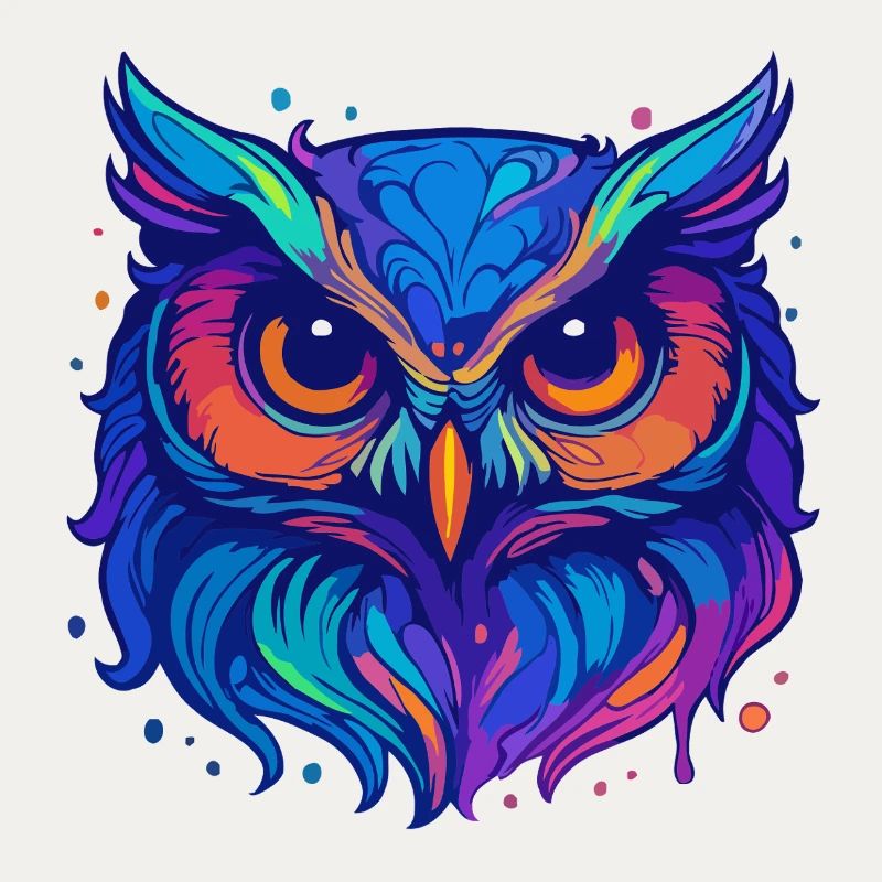 Neon-Eule