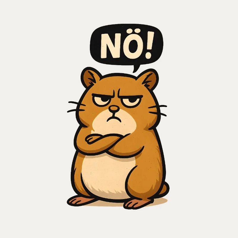 Hamster Einfach Nö Statement Meme