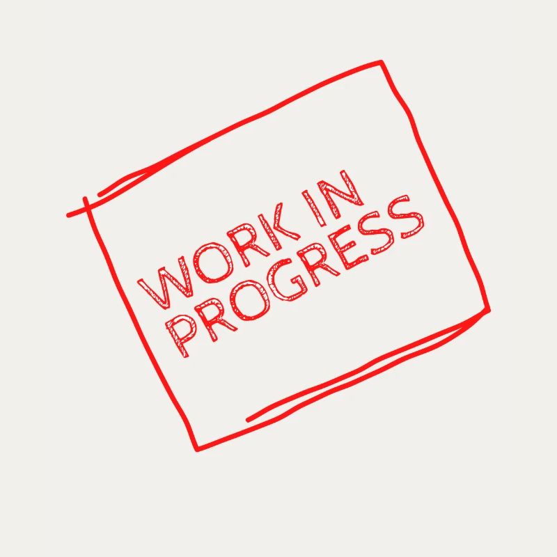 work in progress - Funny Gift Idea for Students