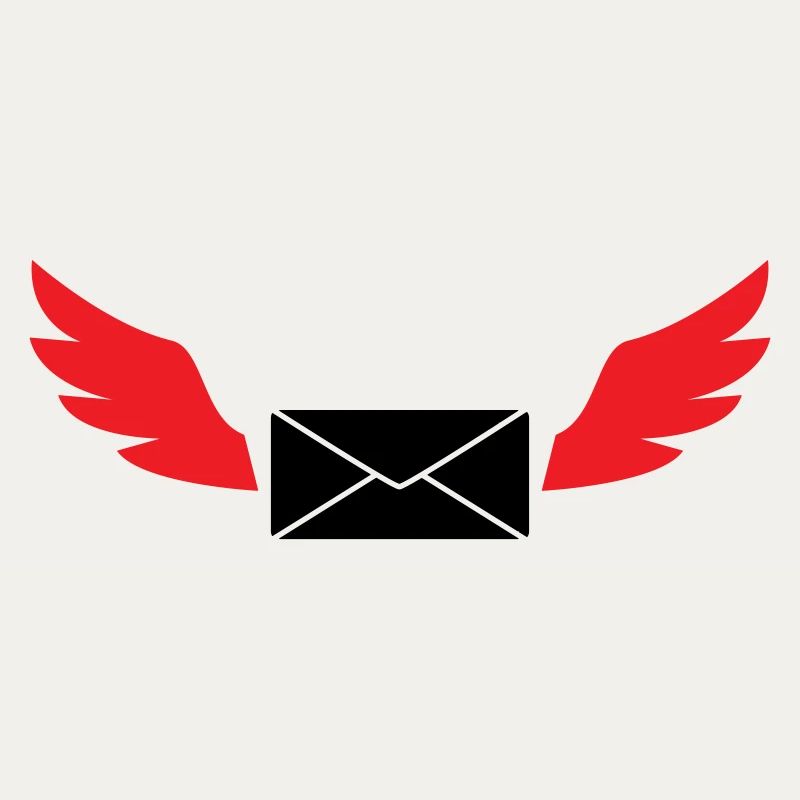 Express Mail Envelope Winged Post