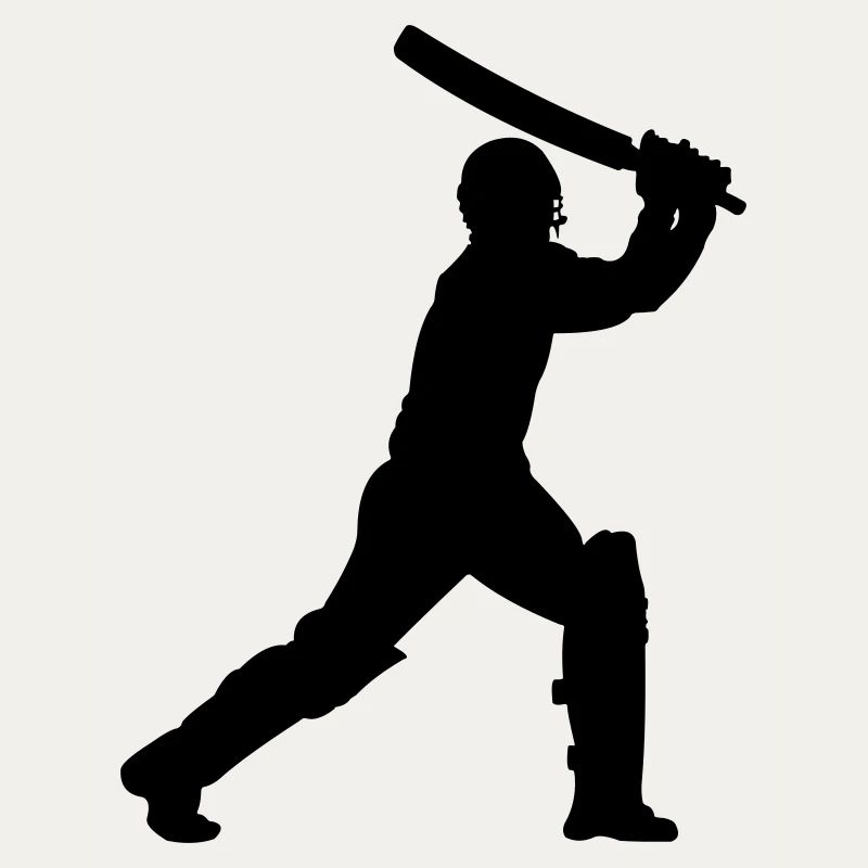 Cricket-Schattenbild