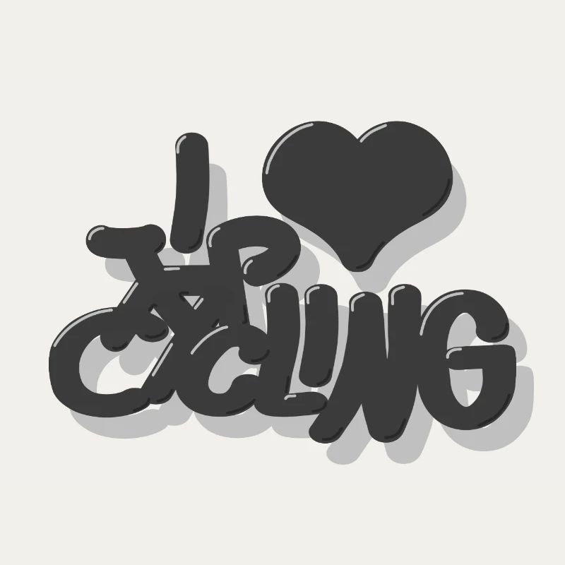 I_love_Cycling_grau