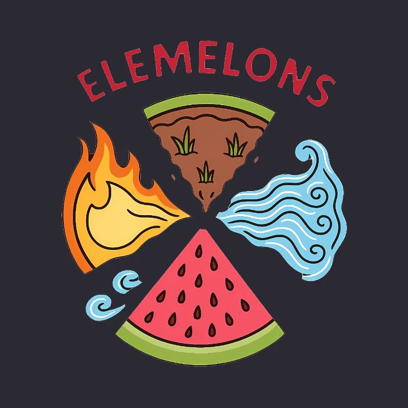 Elemelons Conception élémentaire de pastèque