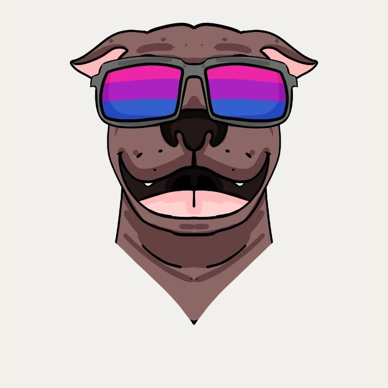 Bisexuell Pit Bull Terrier Hund Geschenk