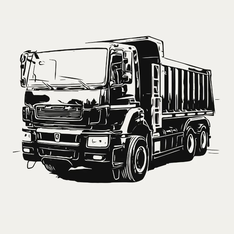 KAMAZ - КАМАЗ Kipper