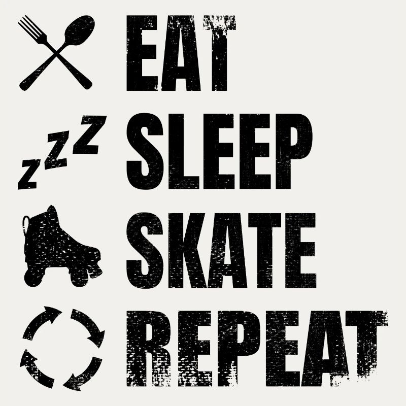 Rollschuhlaufen Routine