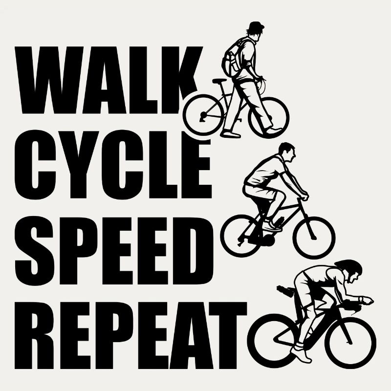 Répétition de la vitesse du cycle de marche