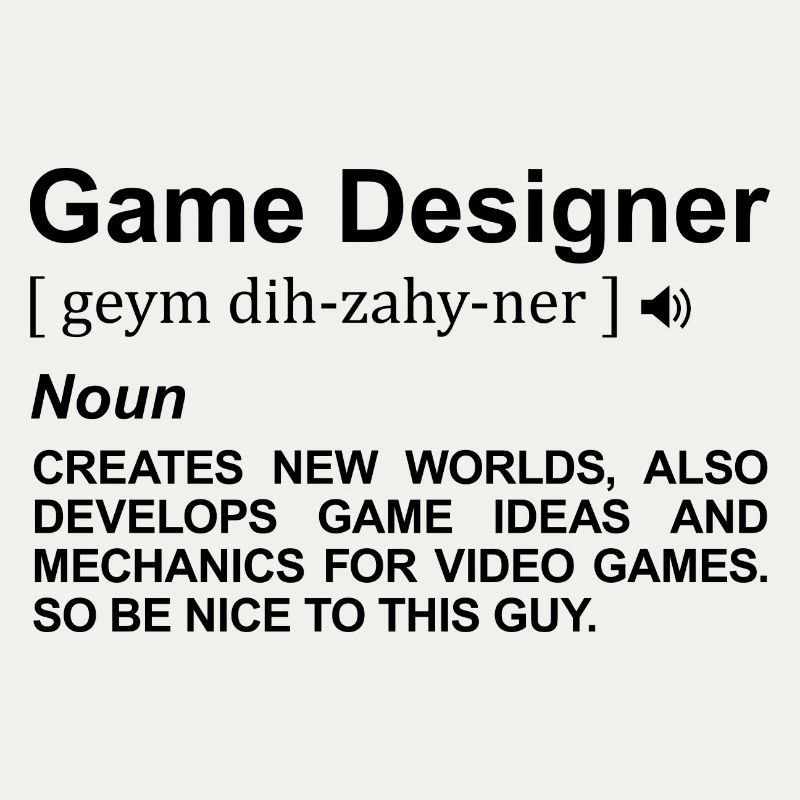 Game Designer Dictionary