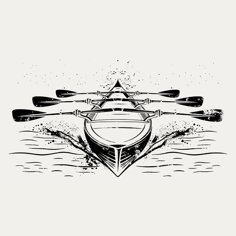 Bateau à rames de course