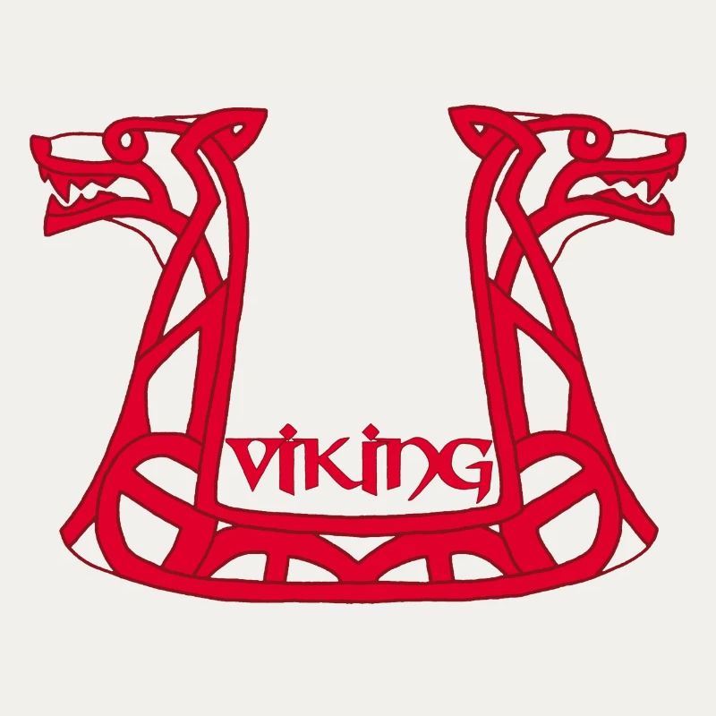 Wikinger Roter Drache