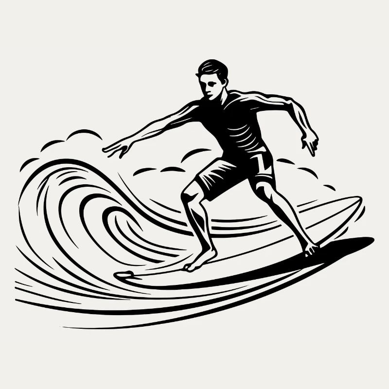 Surfeur Garçon
