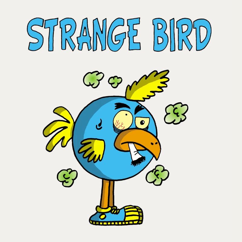 Strange Blue Bird