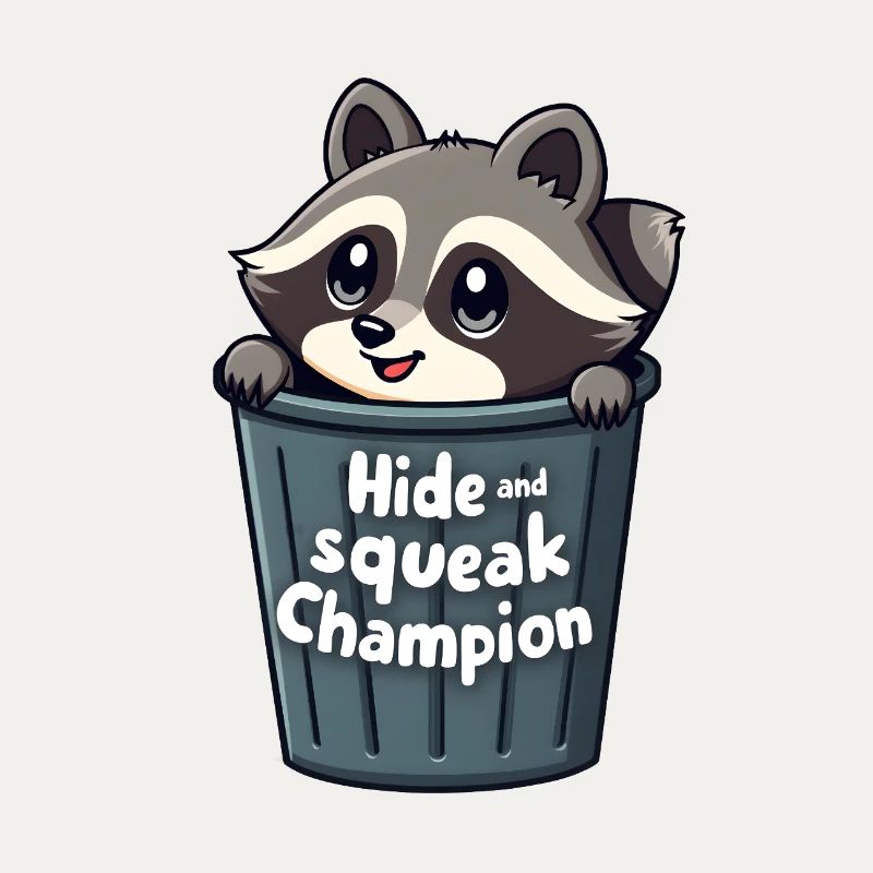 Champion de cache-cache et de grincement