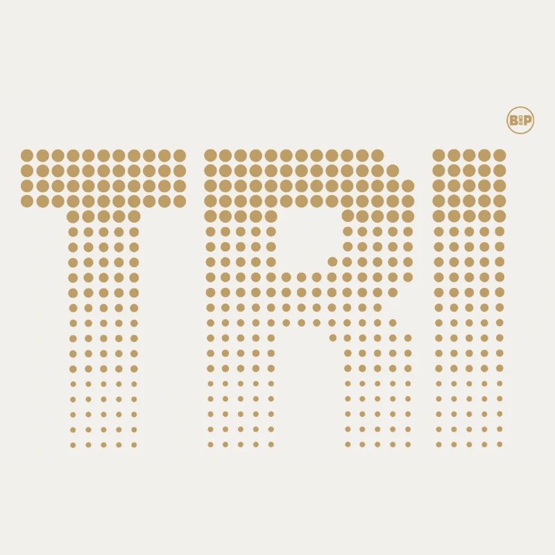 TRI Gold - Triathlon stylisches goldenes Design