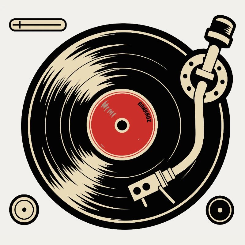 Disques vinyles Platine vinyle Platine vinyle Graphisme
