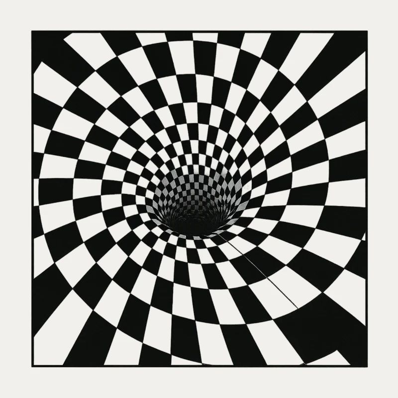 Spiral Checker Tunnel