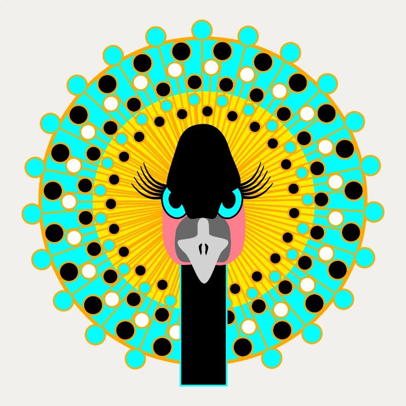 Vogel-Mädchen-Power