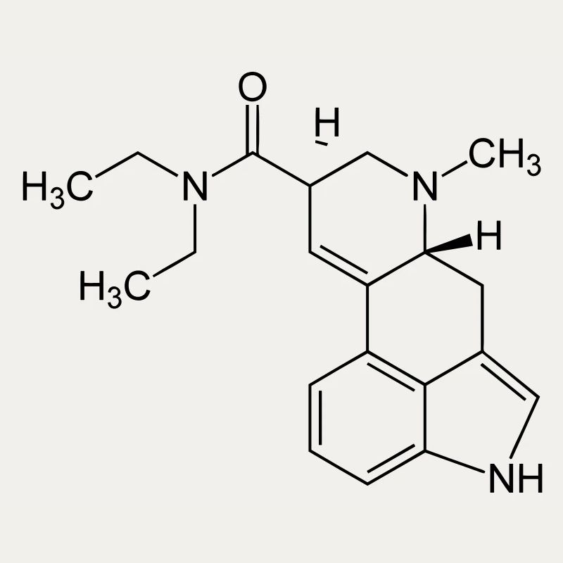 LSD Strukturformel