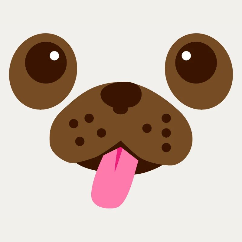 Mops-Gesicht