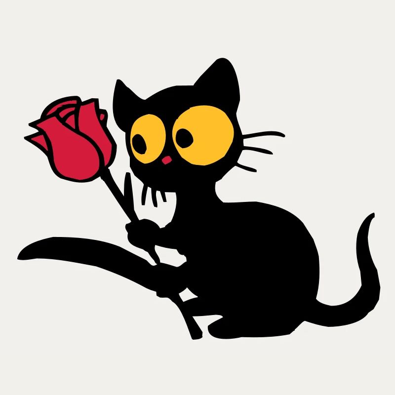 Georgie with tulip