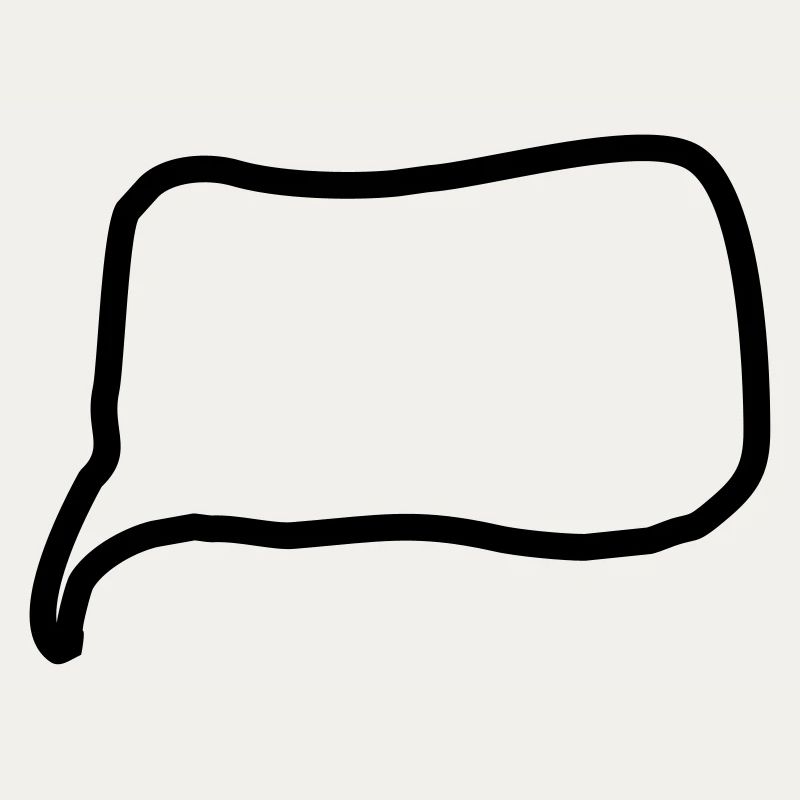 Speech bubble line